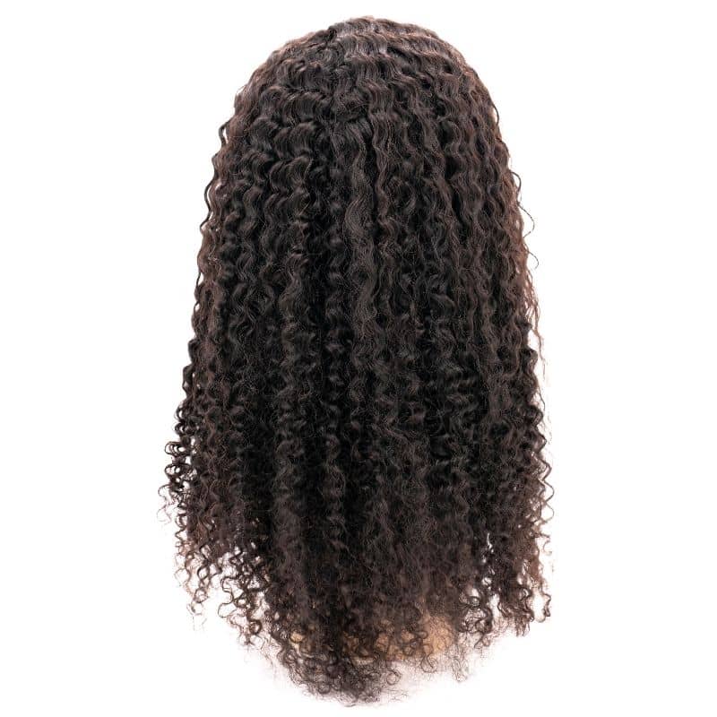 Kinky Curly 4x4 Transparent Closure Wig