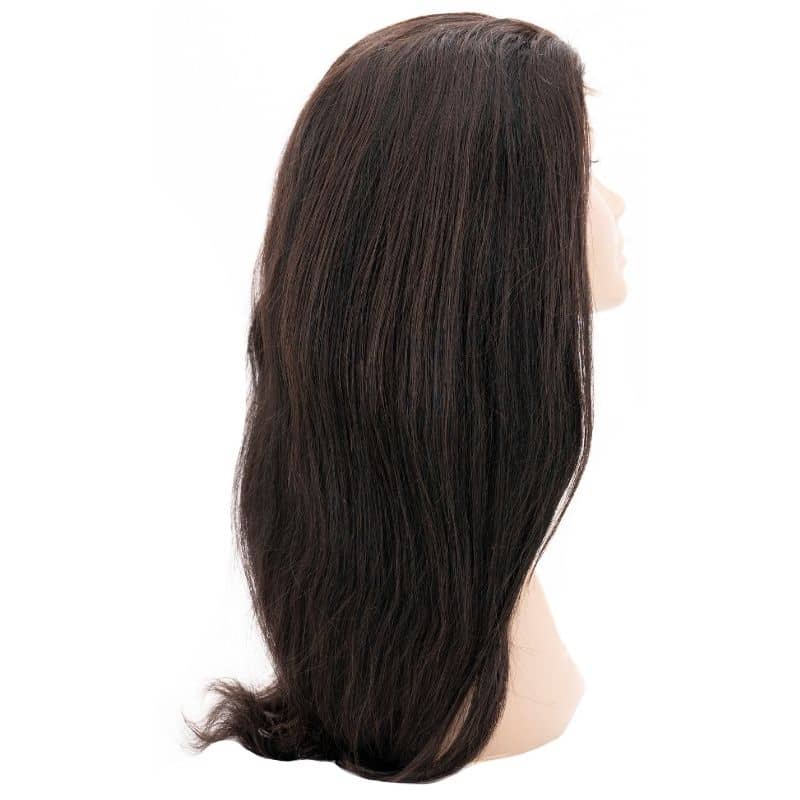 Straight Transparent Closure Wig